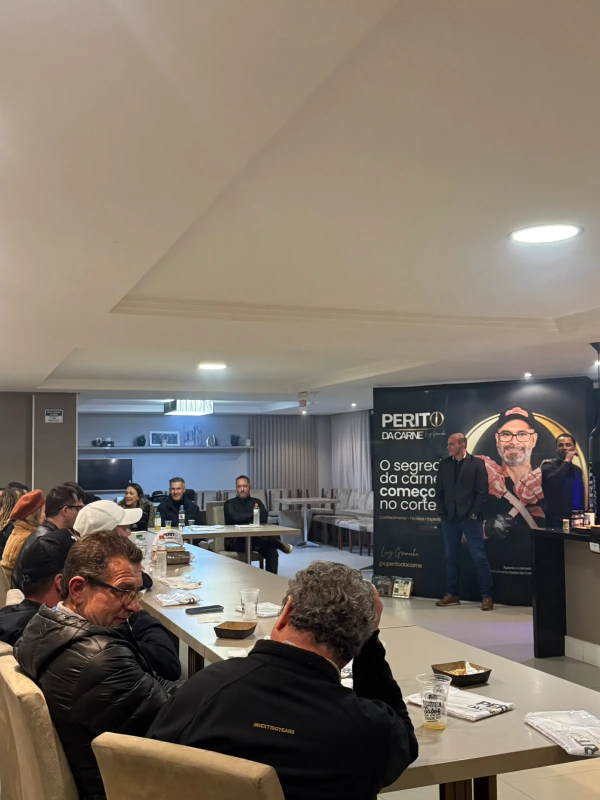 Público reunido em um dos encontros.
